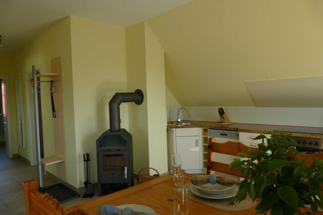 Haus Am Deich Feriendomizil Mit Balkon Apartment Baabe Exterior photo